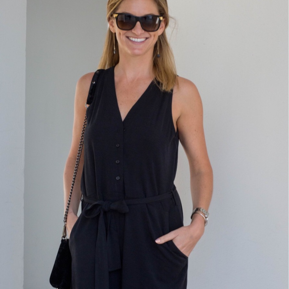 Black jumpsuit